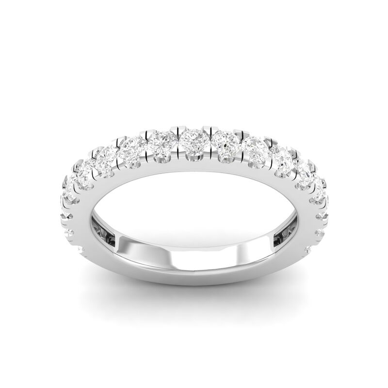 Marquise-Cut Lab Grown 5ctw. Diamond Ring Engagement Ring Set in 14k White Gold image number null